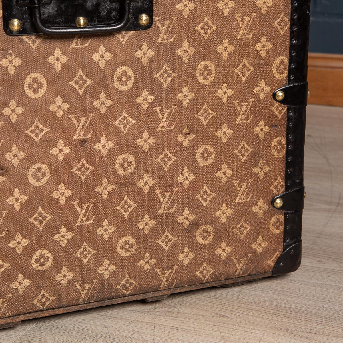 20th Century Louis Vuitton Trunk in Woven Canvas, Paris, с.1900 12