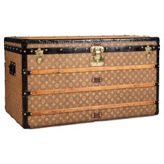 20th Century Louis Vuitton Trunk in Woven Canvas, Paris, с.1900