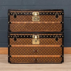 20th Century Louis Vuitton Trunks in Monogram Canvas, France, C.1930