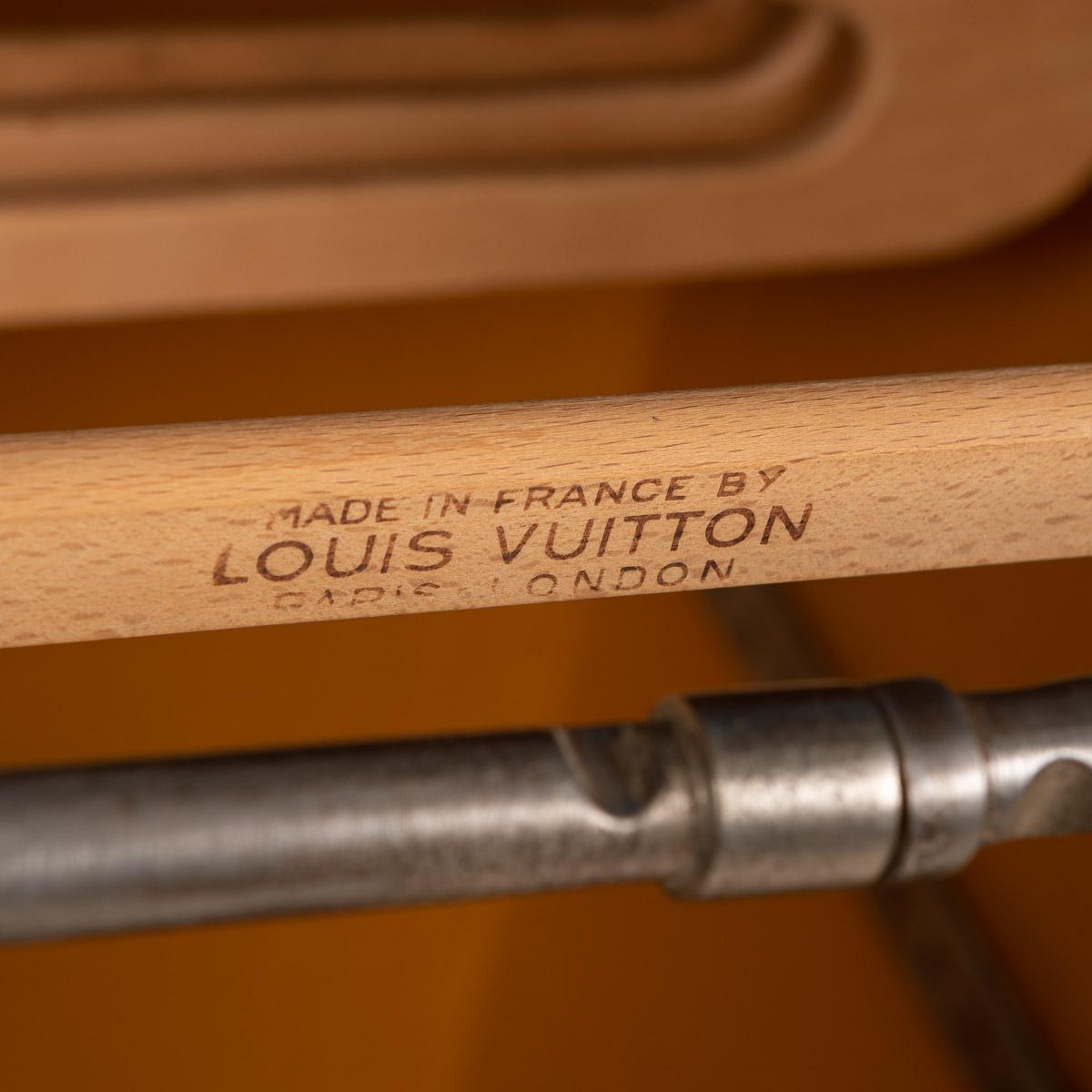 20th Century Louis Vuitton Unusual Leather Wardrobe Trunk, c.1900 12