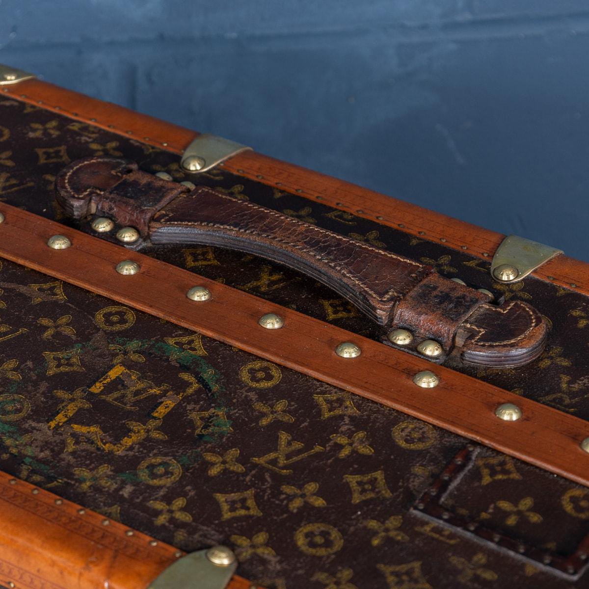 20th Century Louis Vuitton Wardrobe Trunk In Monogram Canvas, France c.1930 11