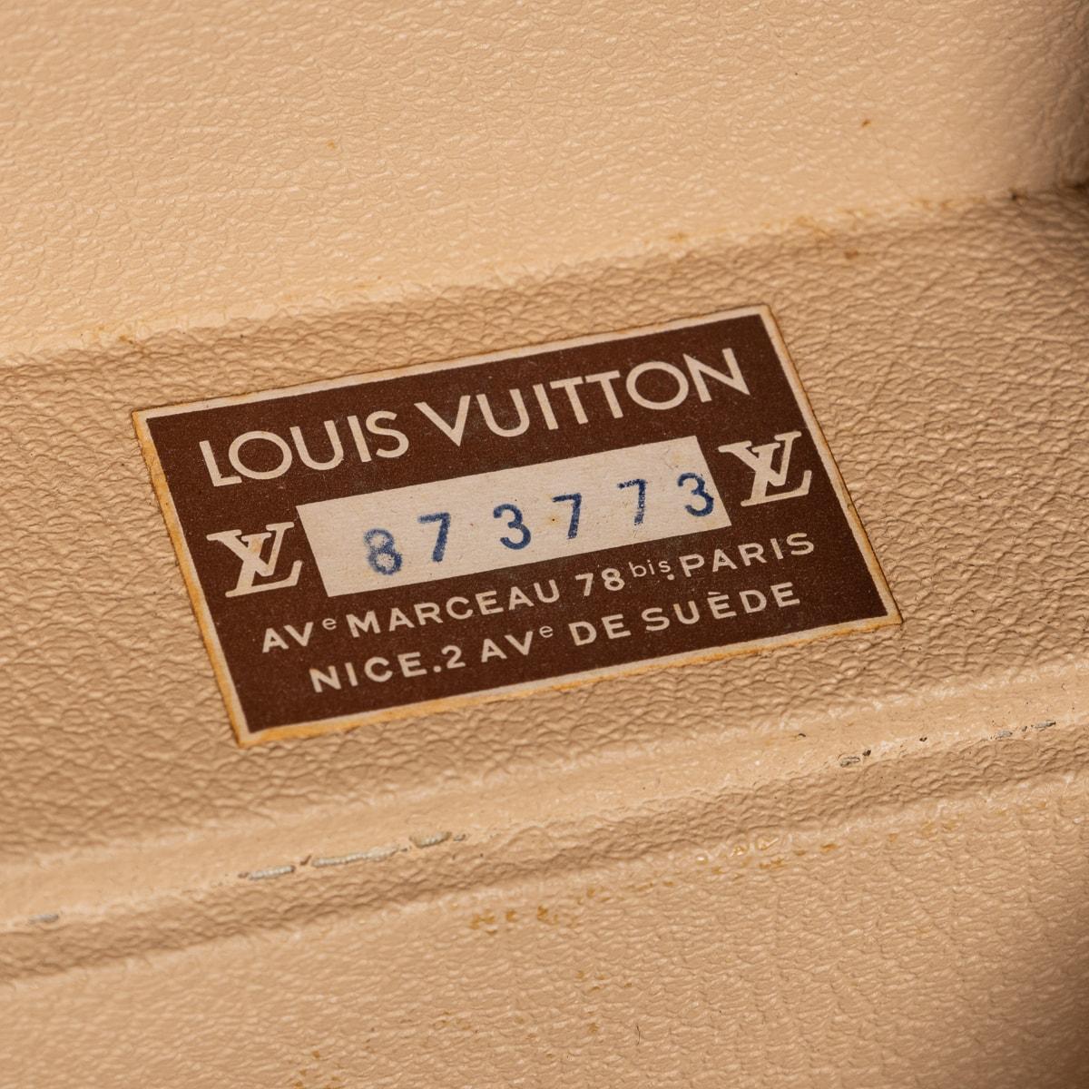 20th Century Louis Vuitton Wig Trunk In Monogram Canvas, Made In France c.1970 3