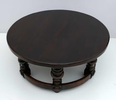 20th Century Louis XIII Style Walnut Coffee Table