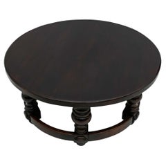 20th Century Louis XIII Style Walnut Coffee Table