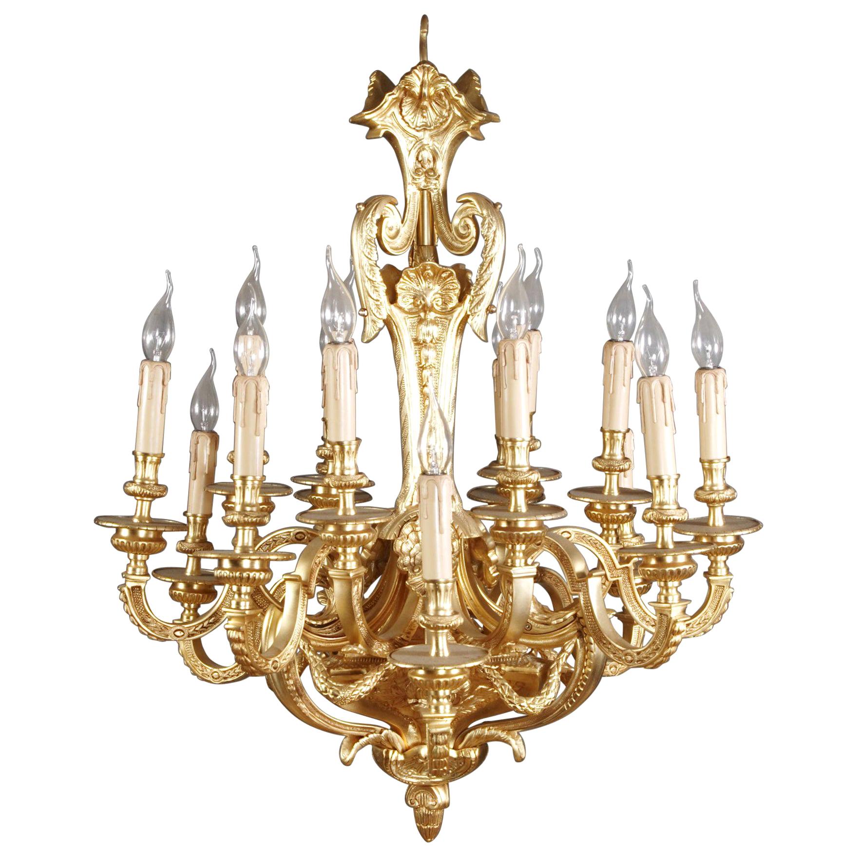 Candelabro da soffitto Luigi XIV del 20° secolo