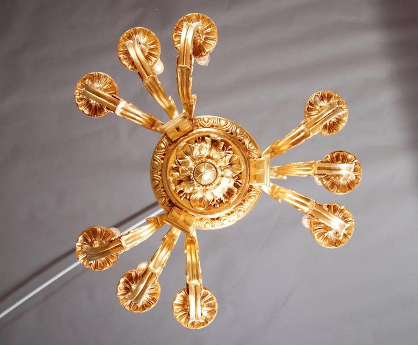 Lampadario in stile Luigi XIV del XX secolo in vendita 5