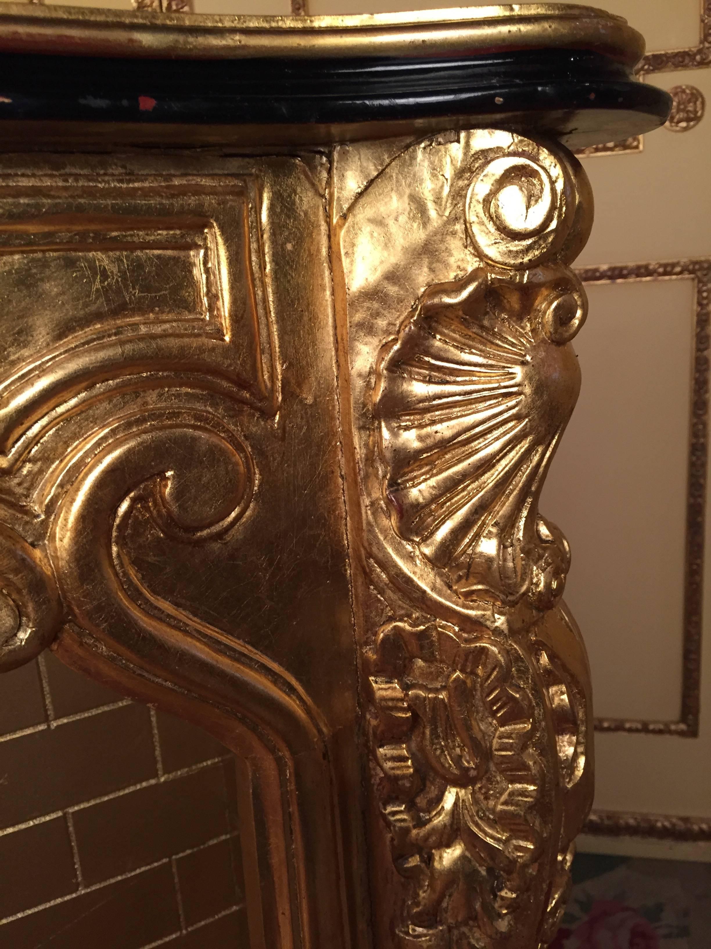 20th Century Louis XV Decorative Fireplace For Sale 1