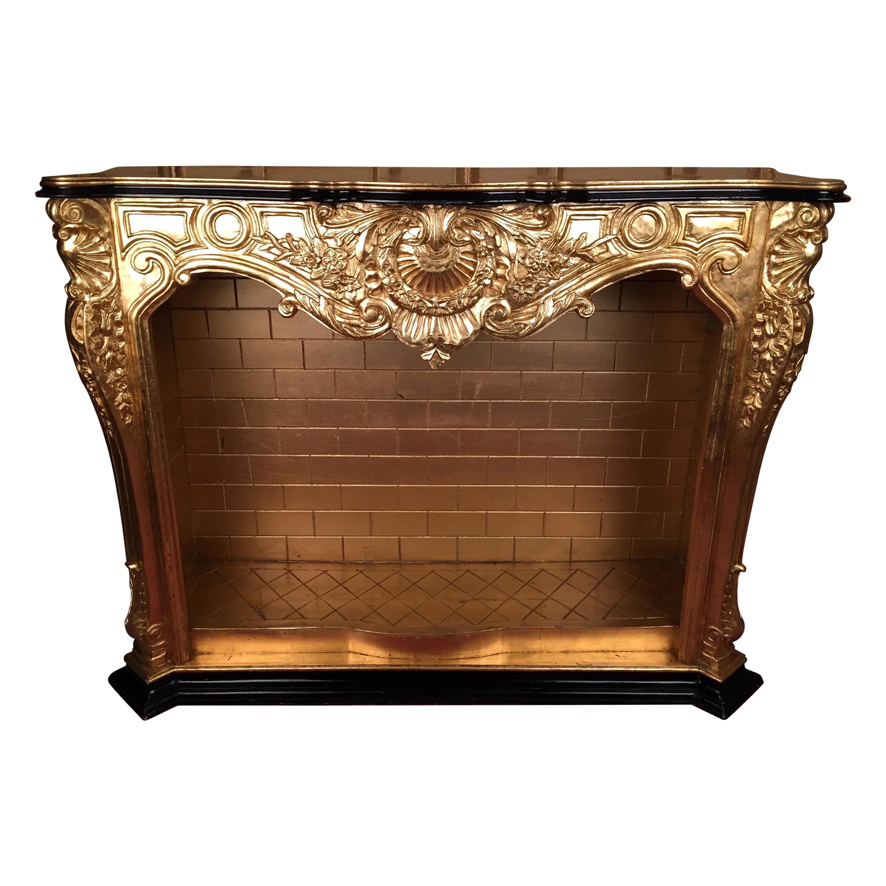 20th Century Louis XV Decorative Fireplace For Sale