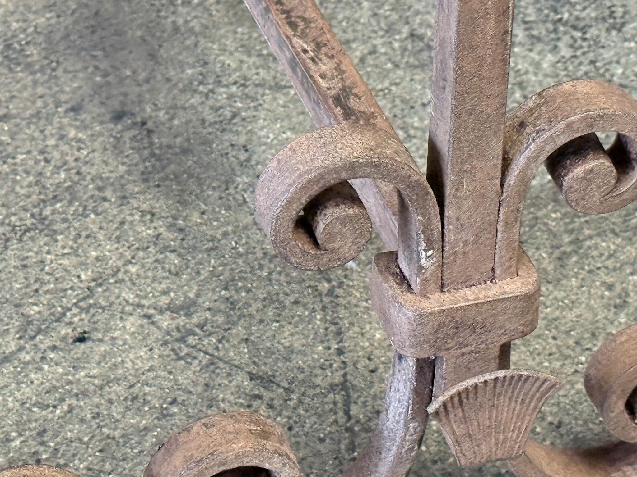 Andirons ou brûleurs de style Louis XV du 20e siècle en vente 7