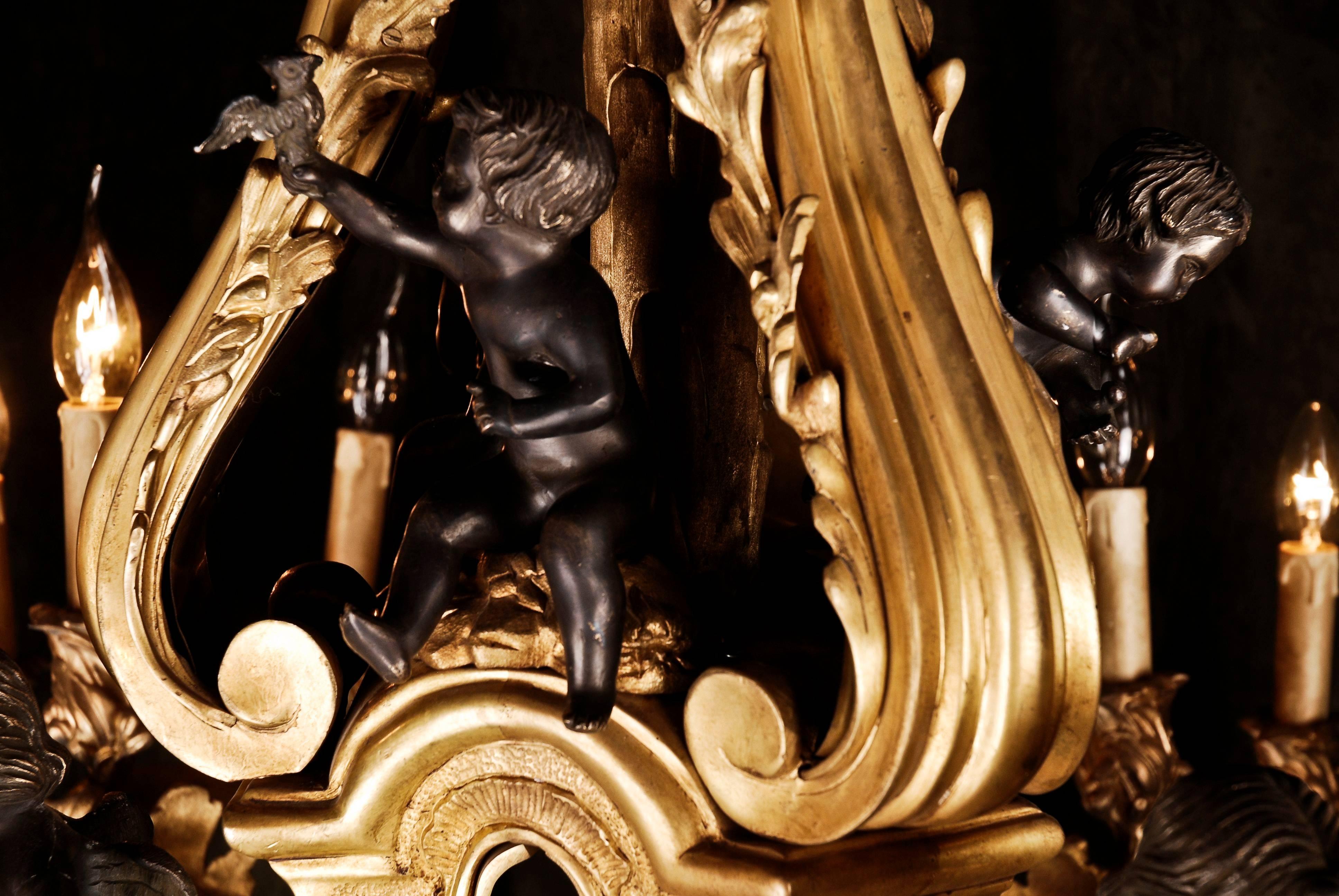 Kandelaber im Louis XV.-Stil des 20. Jahrhunderts im Zustand „Gut“ im Angebot in Berlin, DE