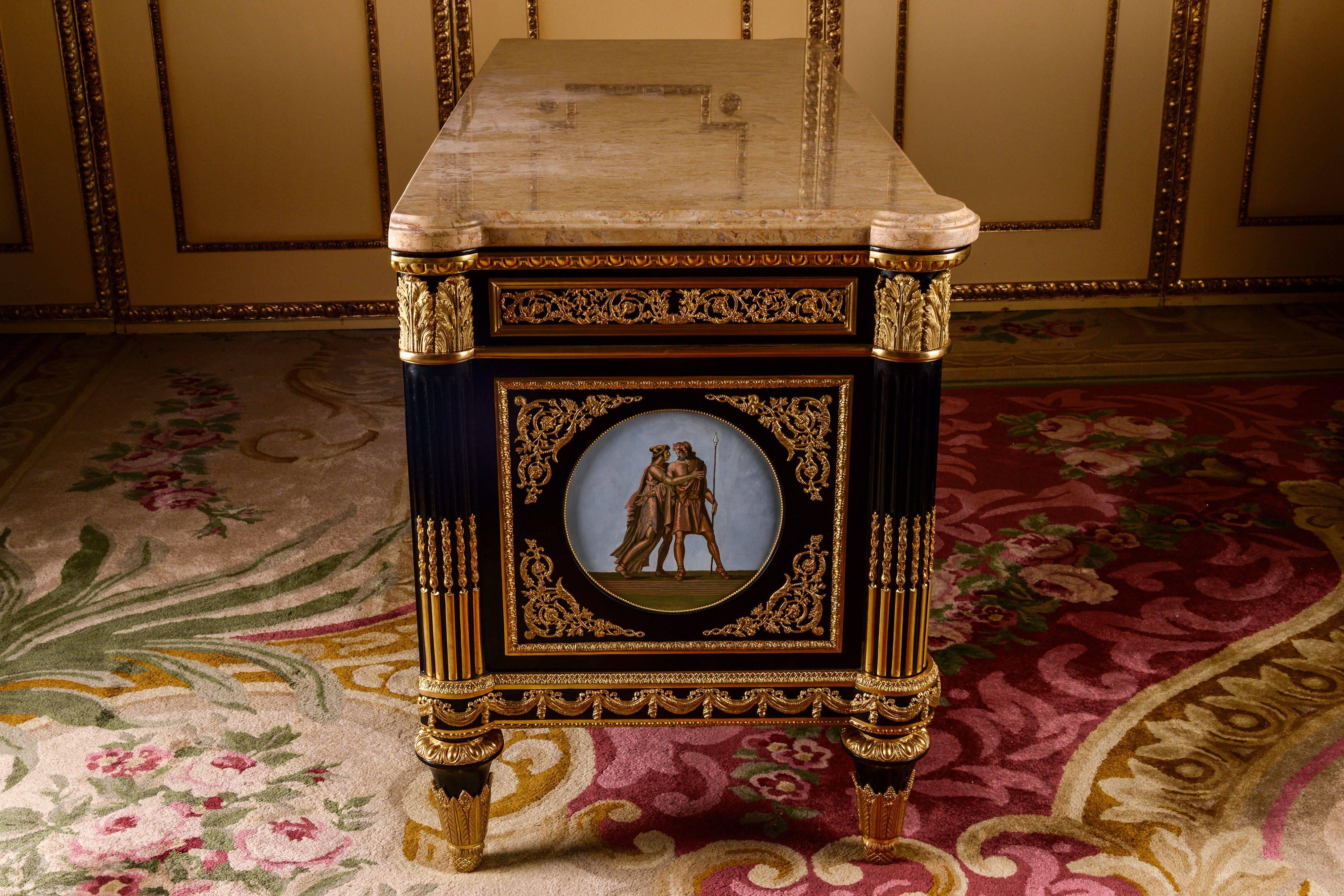 20th Century Louis XV Style Commode Joseph Stockel In Good Condition For Sale In Berlin, DE