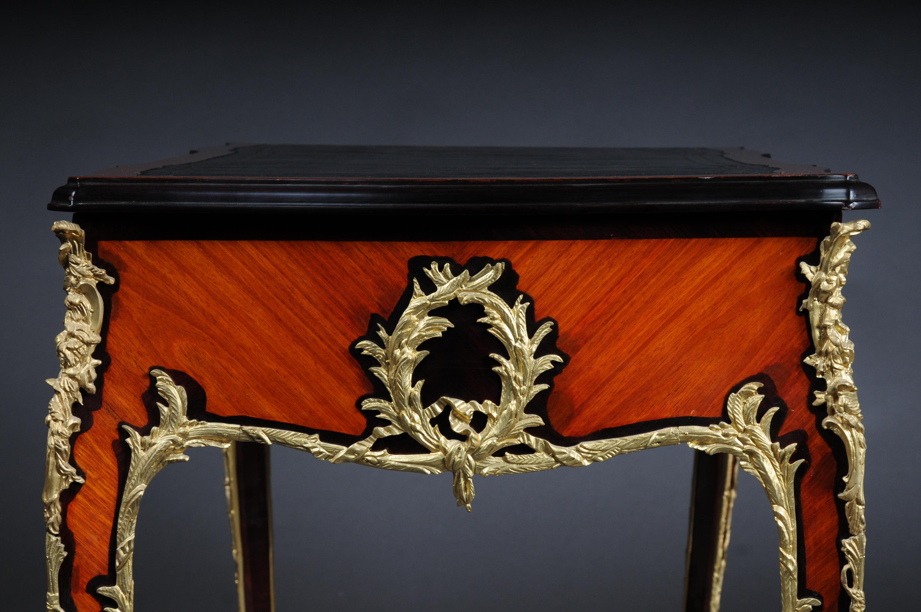 20th Century Louis XV Style French Bureau Plat or Desk after Francois Linke For Sale 6