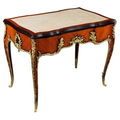 20th Century Louis XV Style French Bureau Plat or Desk After Francois Linke