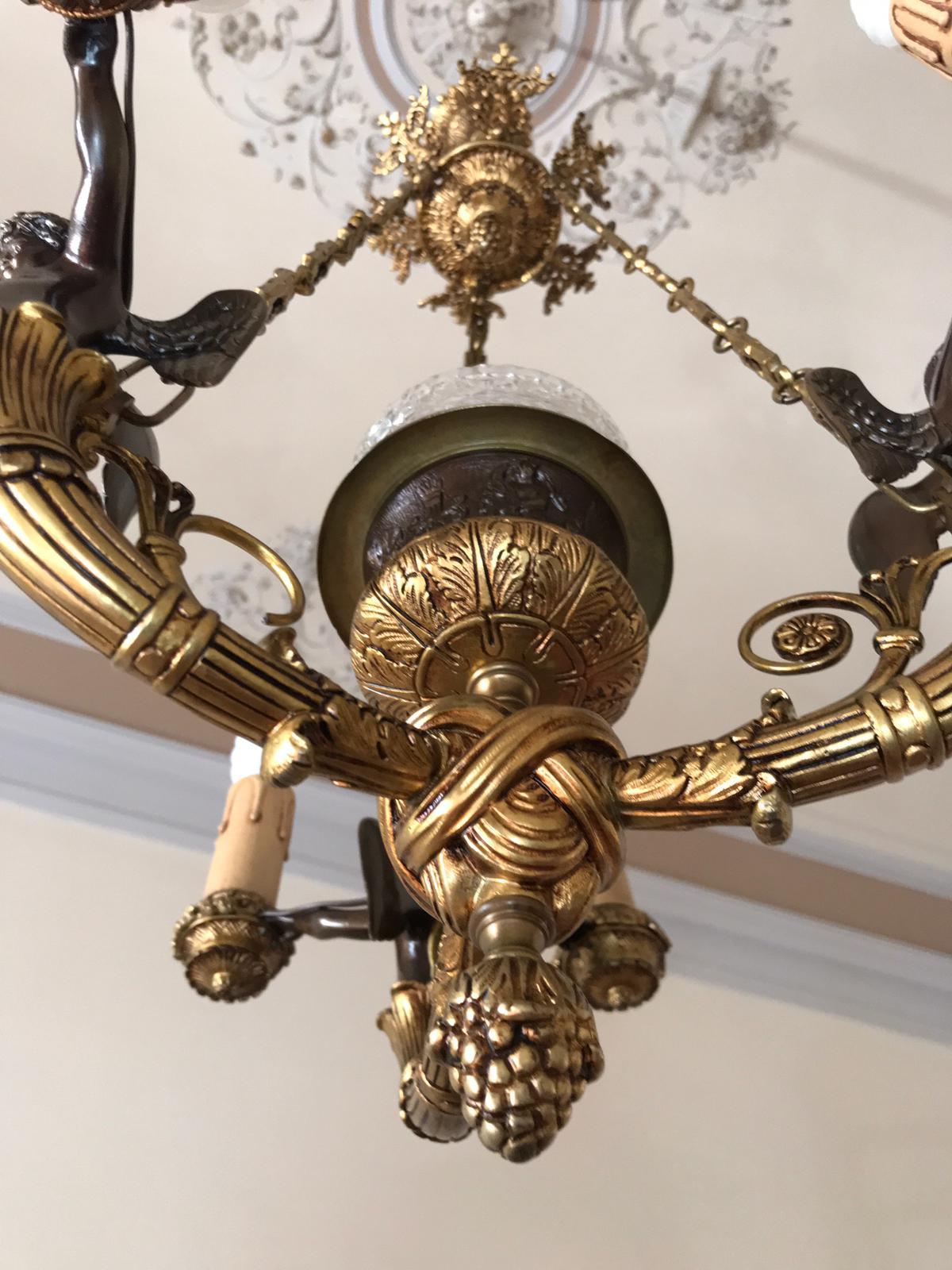 20th Century Louis XV Style French Chandelier For Sale 7