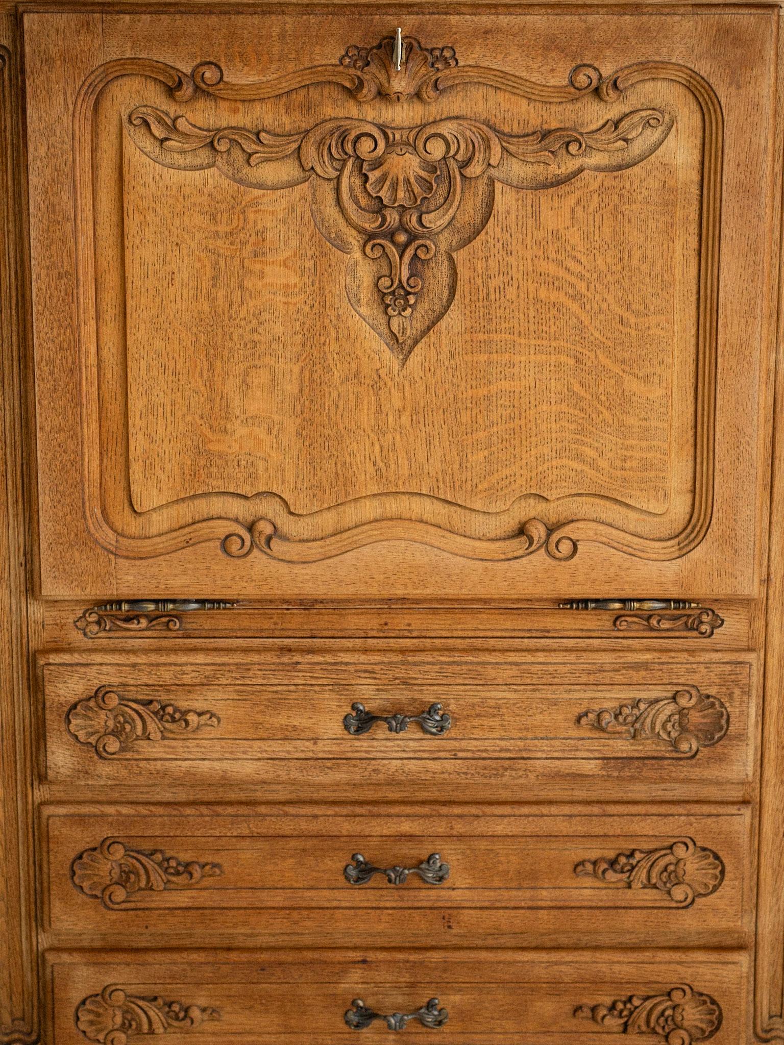 Mueble bar francés estilo Luis XV del siglo XX en venta 3