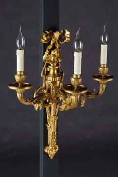 20th Century, Louis XV Style French Prunk Applique/Wall Lamp