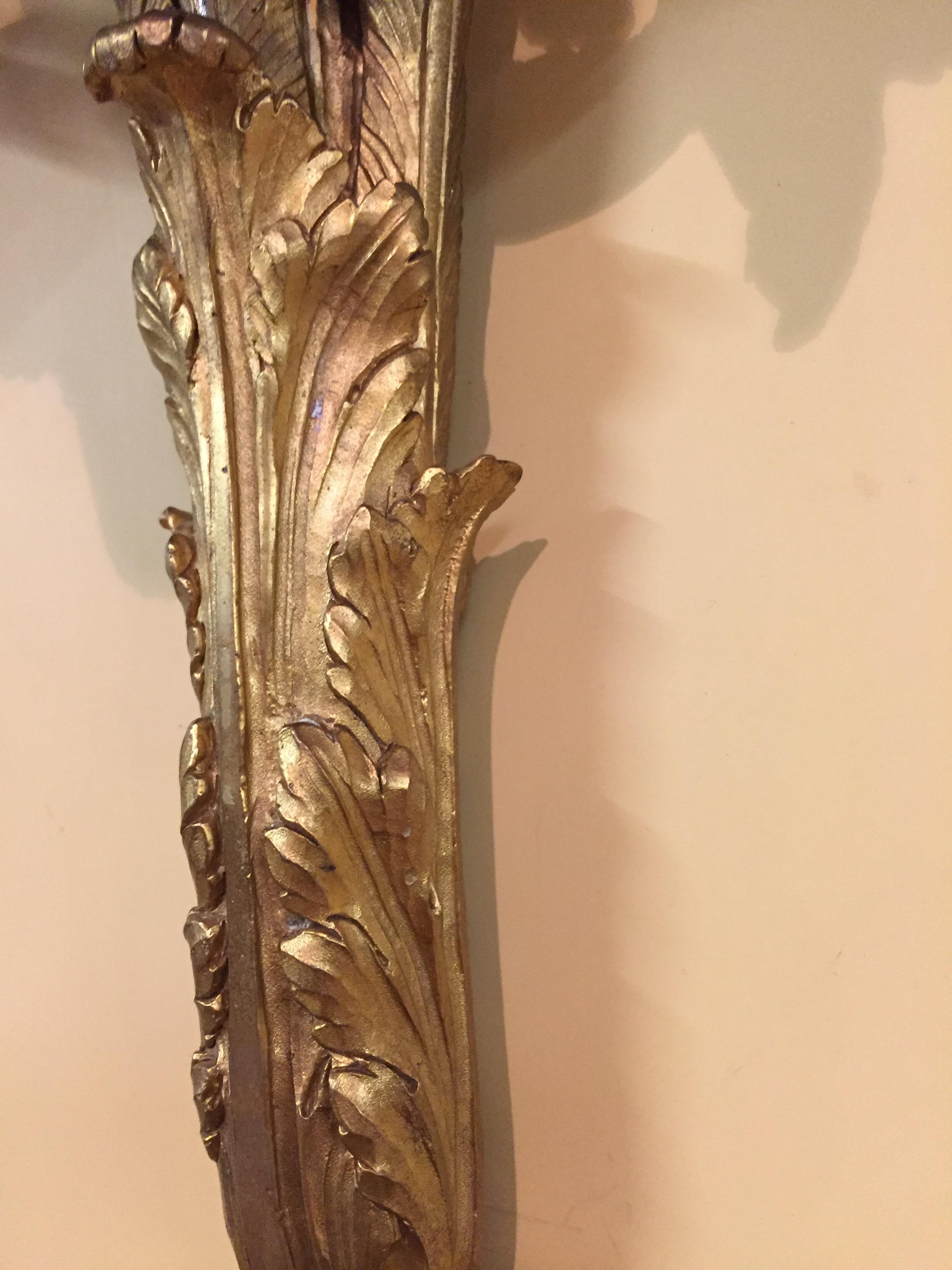 20th Century, Louis XV Style French Prunk Applique or Wall Lamp For Sale 3