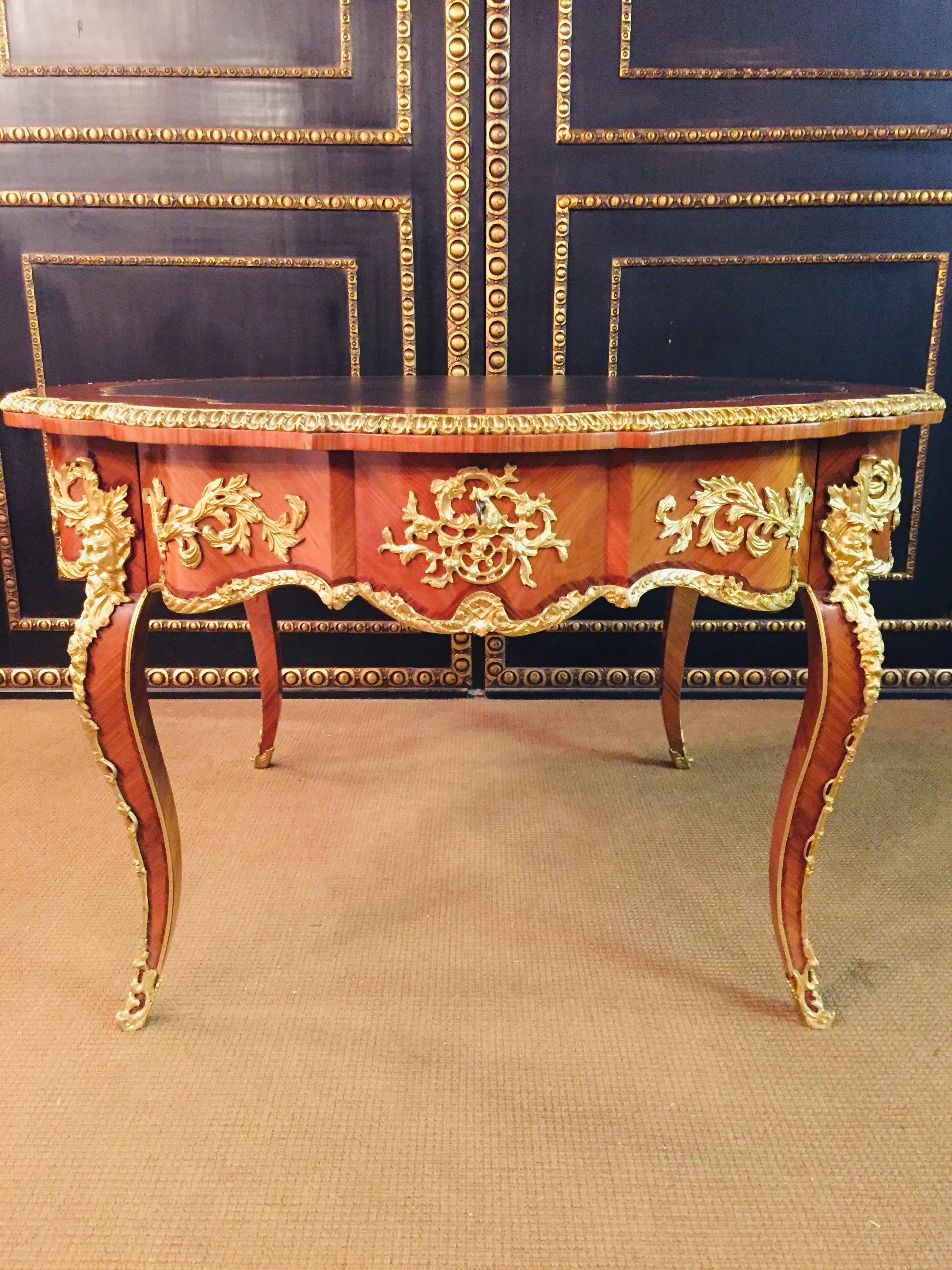 20th Century Louis XV Style French Salon Table Bronze 4