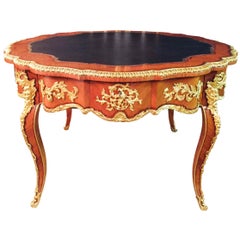 20th Century Louis XV Style French Salon Table Bronze