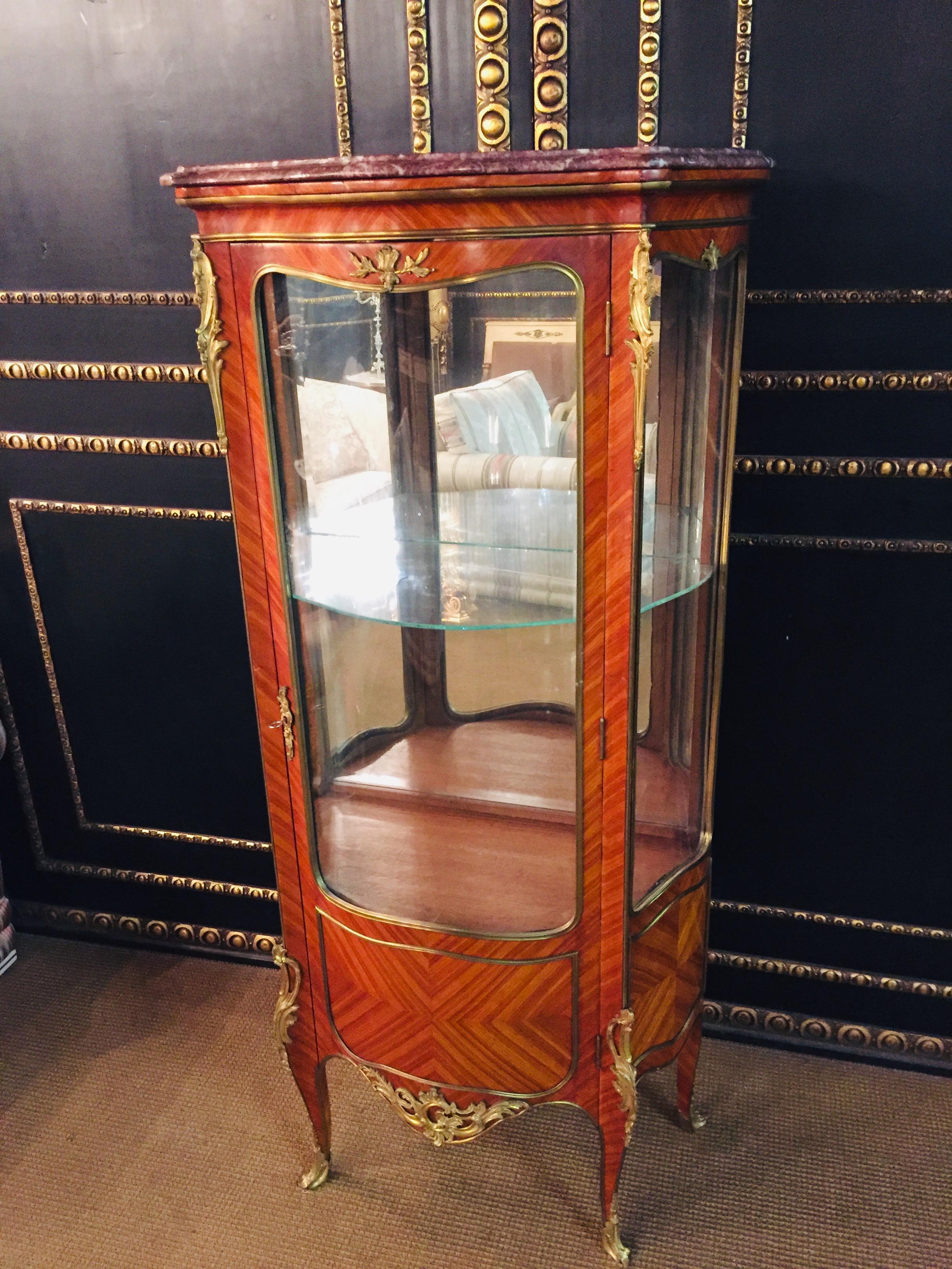 20th Century Louis XV Style French Salon Vitrine 10