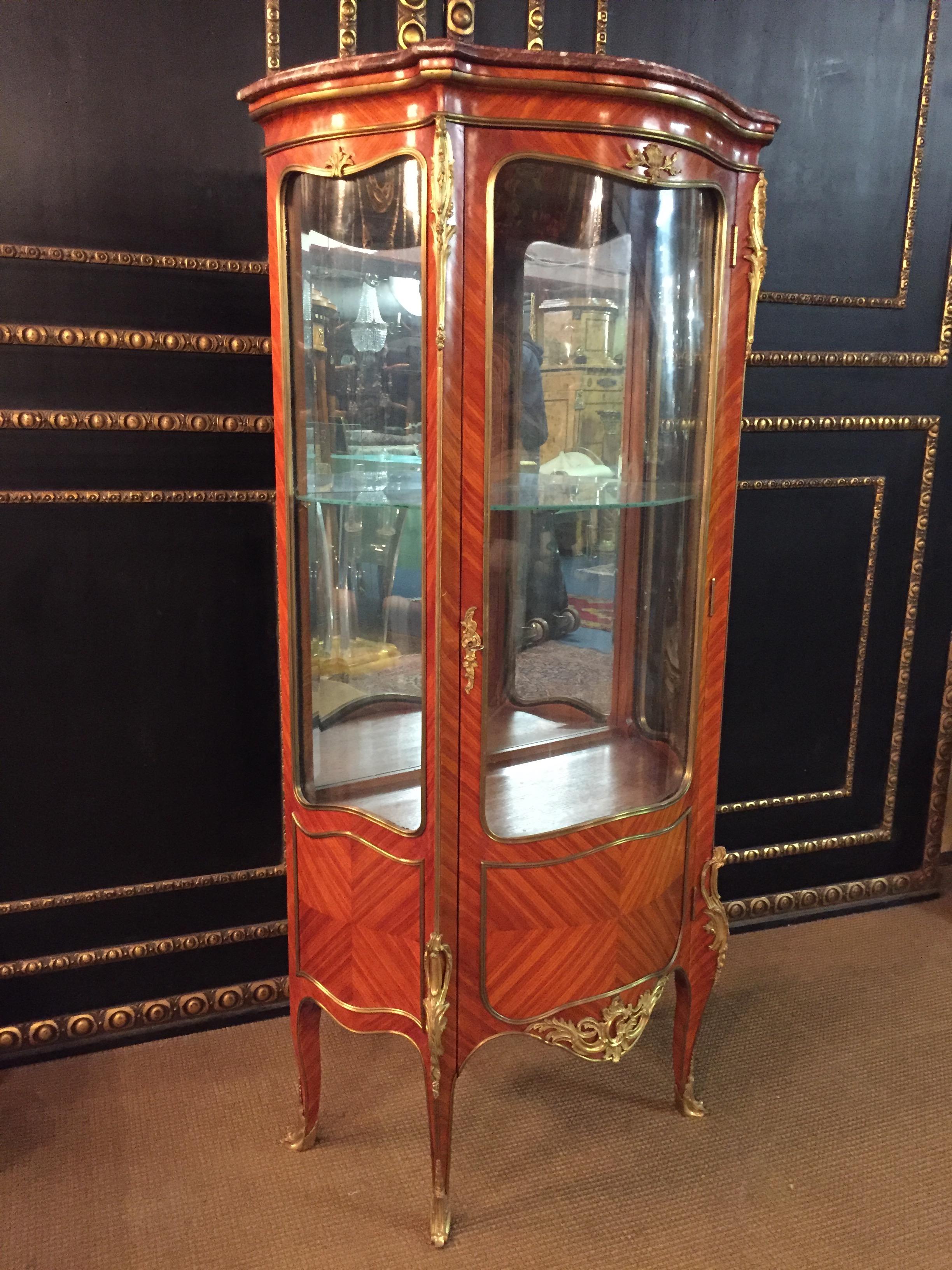 20th Century Louis XV Style French Salon Vitrine 1