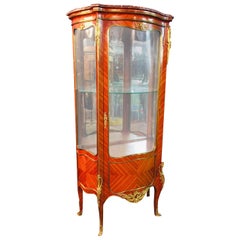 20th Century Louis XV Style French Salon Vitrine