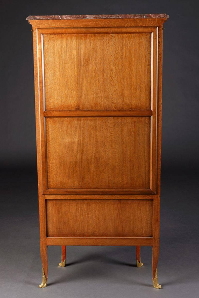 Wood 20th Century, Louis XV Style French Vitrine For Sale