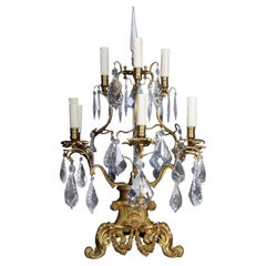 20th Century Louis XV Style Girandole Table Lamp