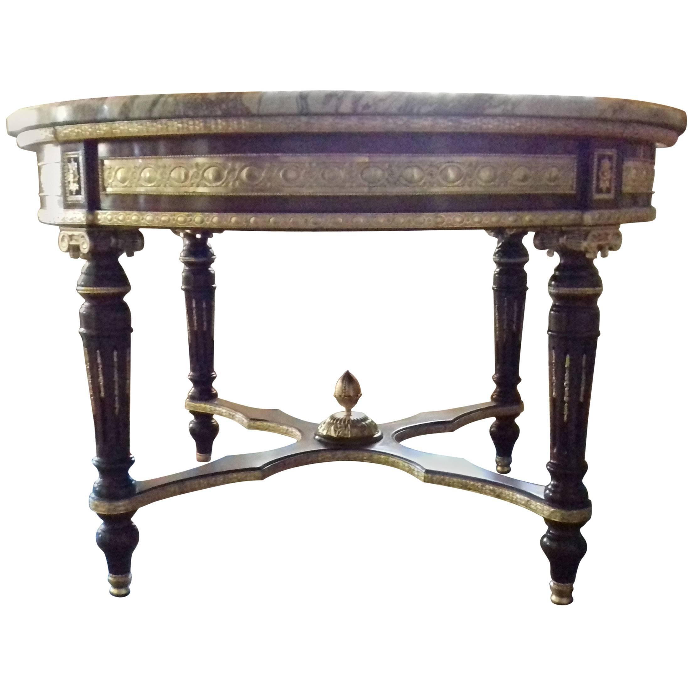 20th Century Louis XV Style Round Table, 1962