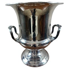 Enfriador de champán de plata estilo Luis XV del siglo XX, años 50