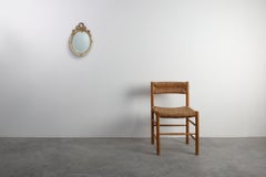 20th Century Louis XVI Baroque Style Mirror in Carved Wood, France