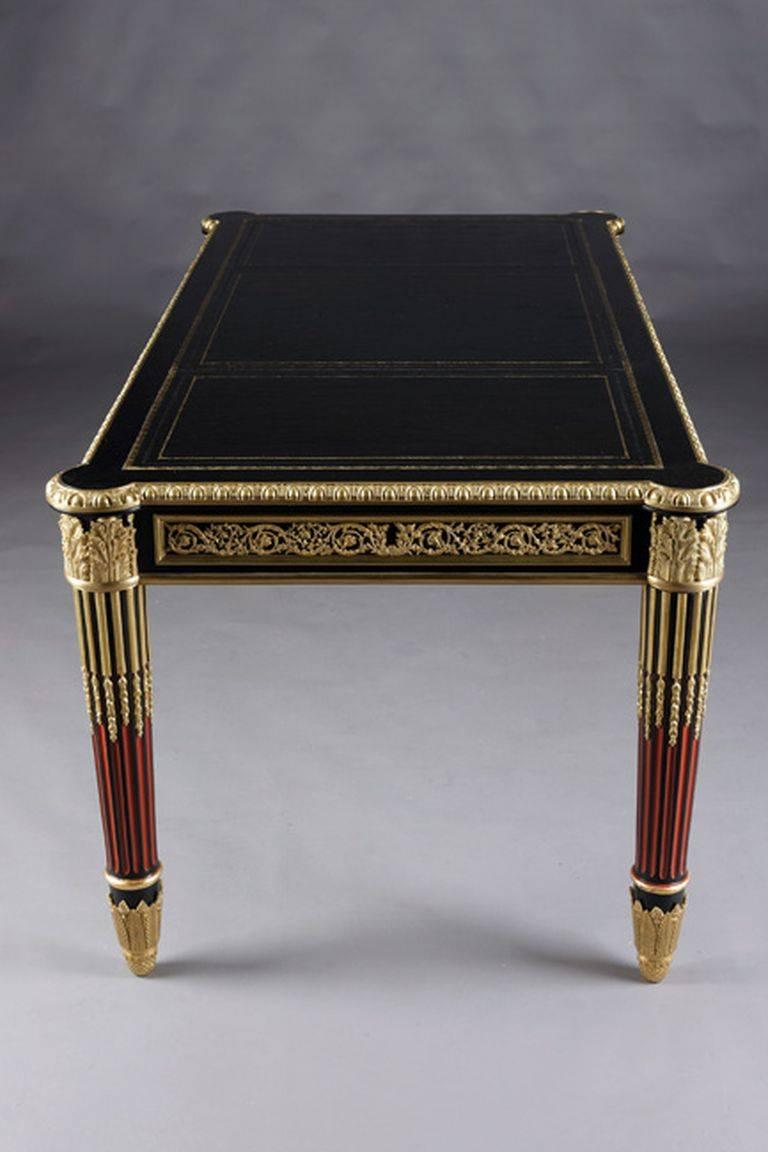 20th Century Louis XVI Style Bureau Plat or Writting Table In Good Condition In Berlin, DE