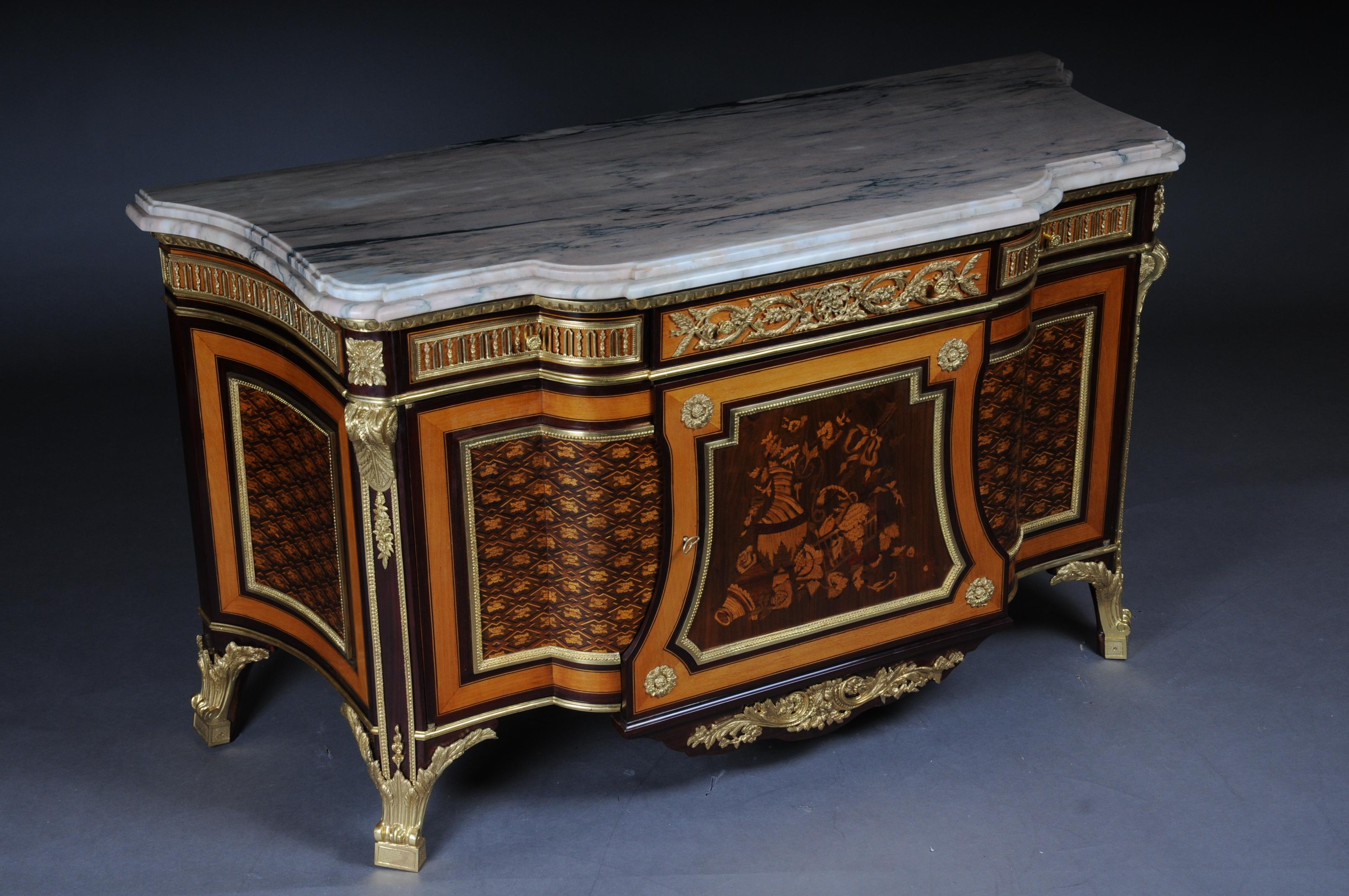 20th Century Louis XVI Style Commode/Chest of Drawers after Jean Henri Riesener 4