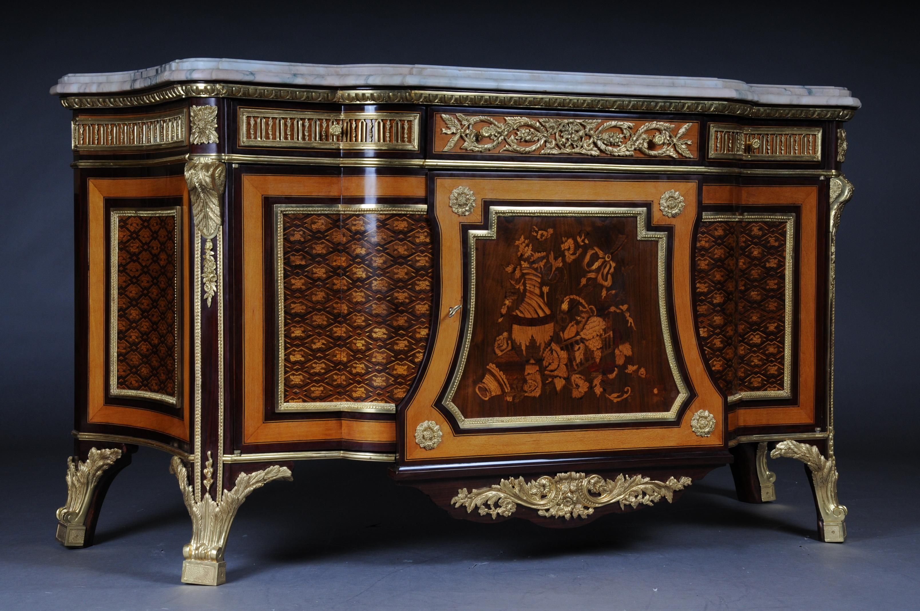 20th Century Louis XVI Style Commode/Chest of Drawers after Jean Henri Riesener For Sale 10