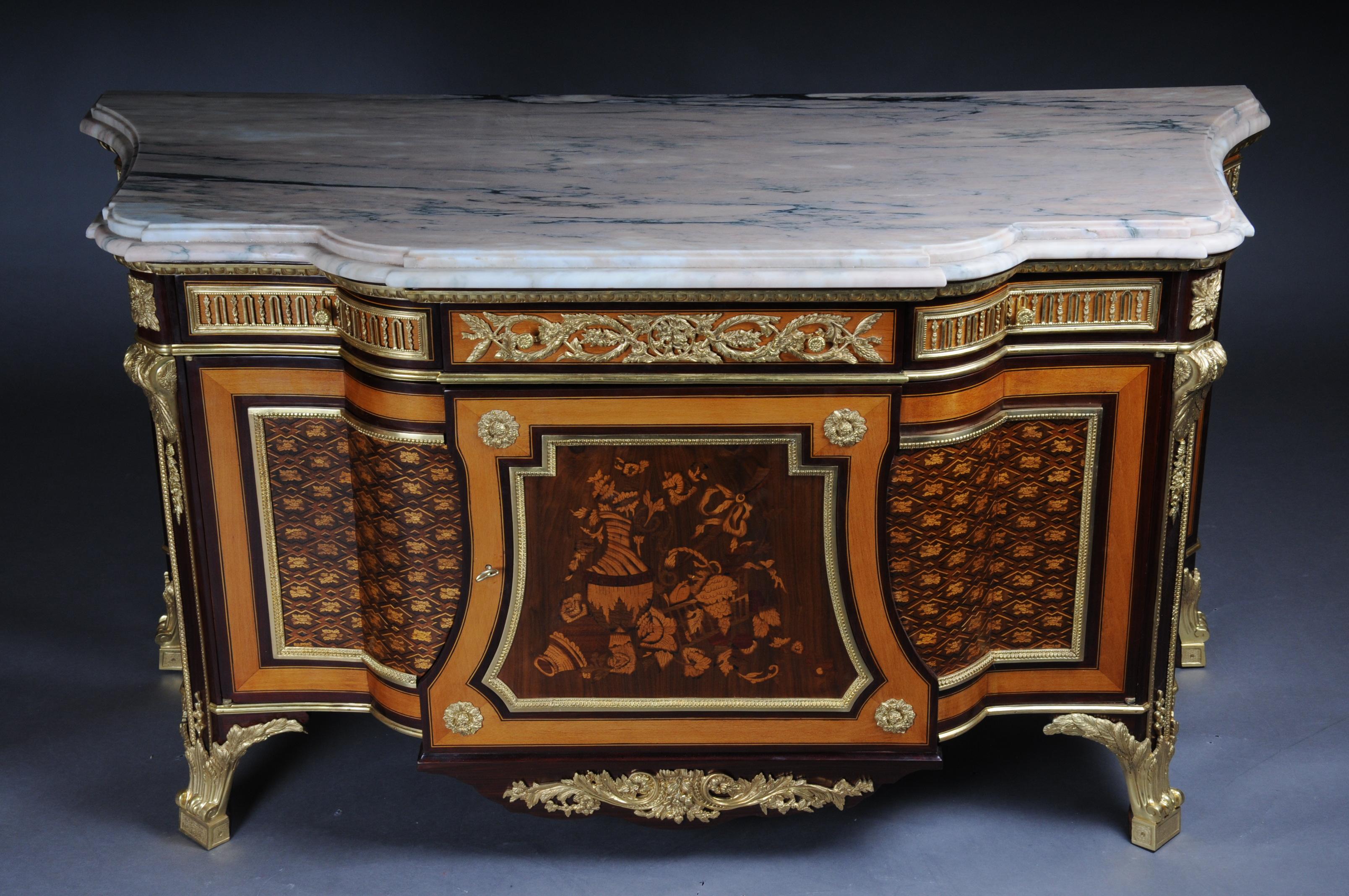 French 20th Century Louis XVI Style Commode/Chest of Drawers after Jean Henri Riesener