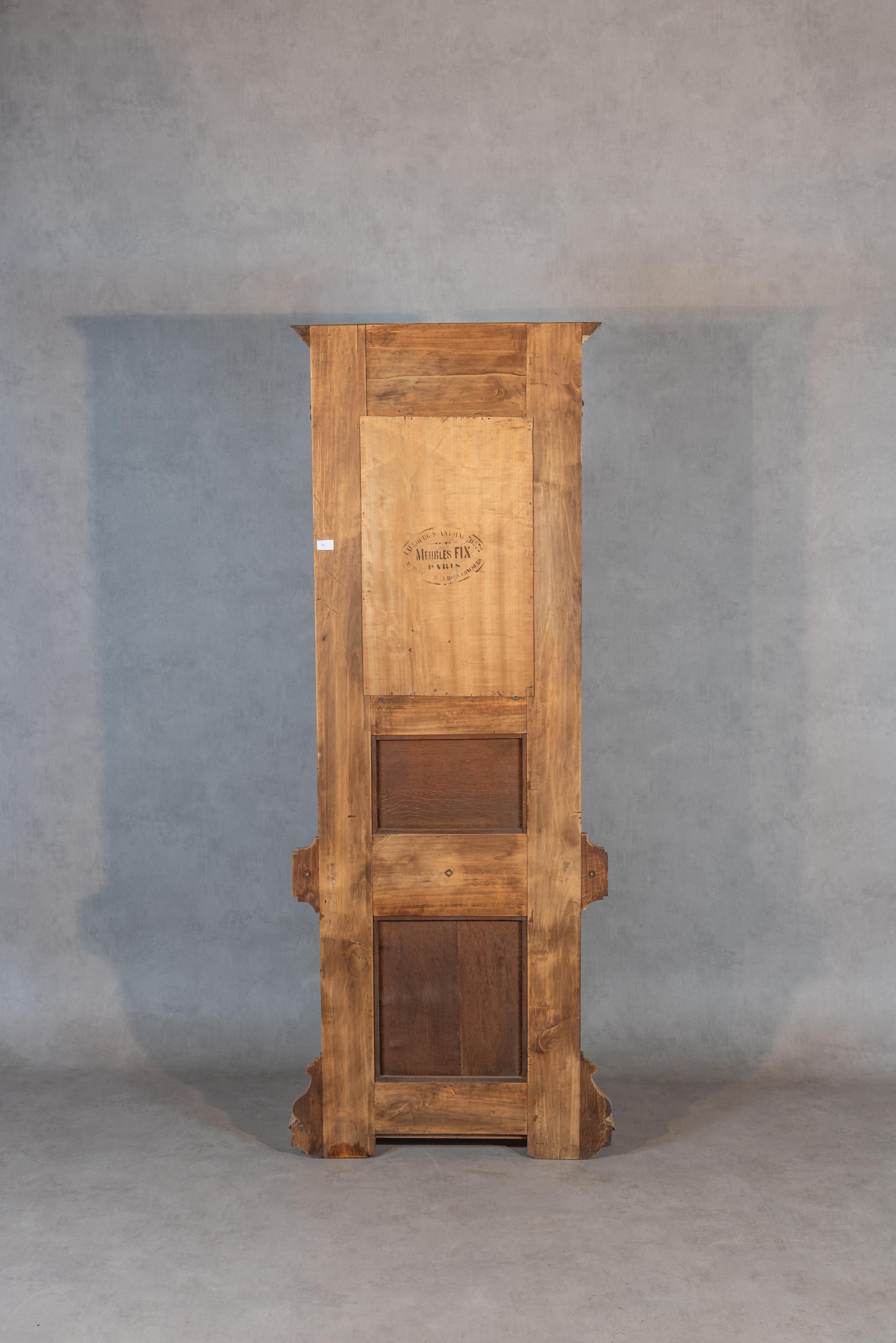 20th Century Louis XVI Style French Bleached Oak Coat Hanger 4