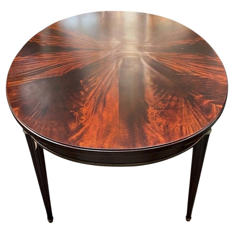 20th Century Louis XVI Style Oval Dining Table For Sale