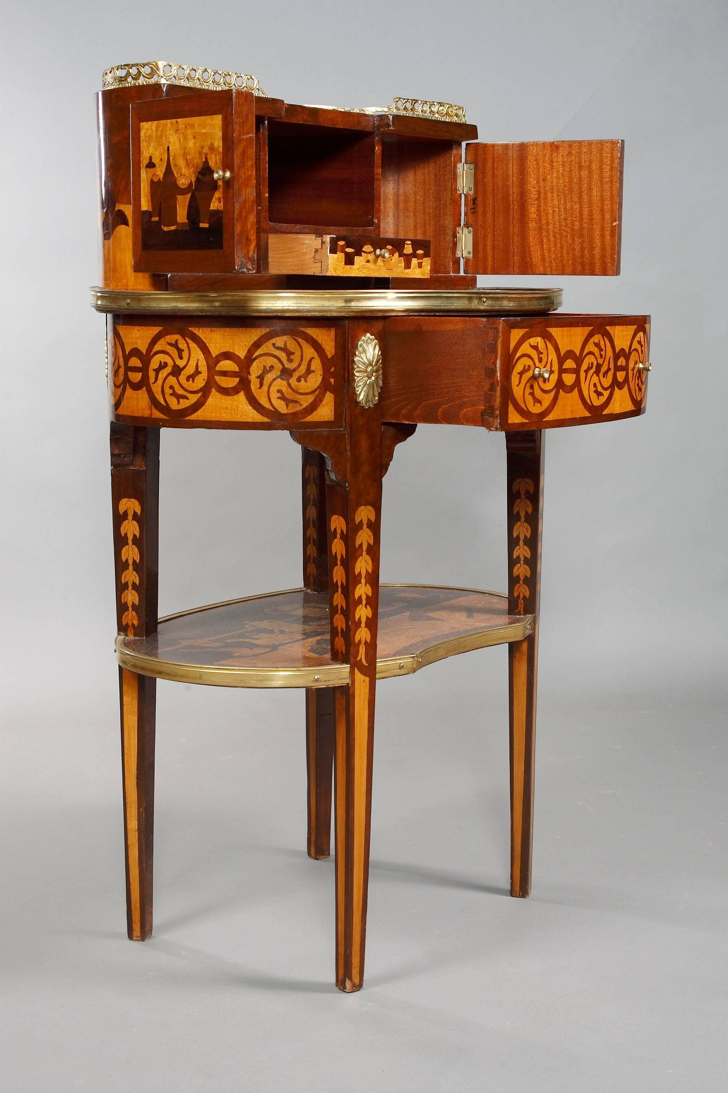 20th Century Louis XVI Style Secretaire after Charles Topino For Sale 1