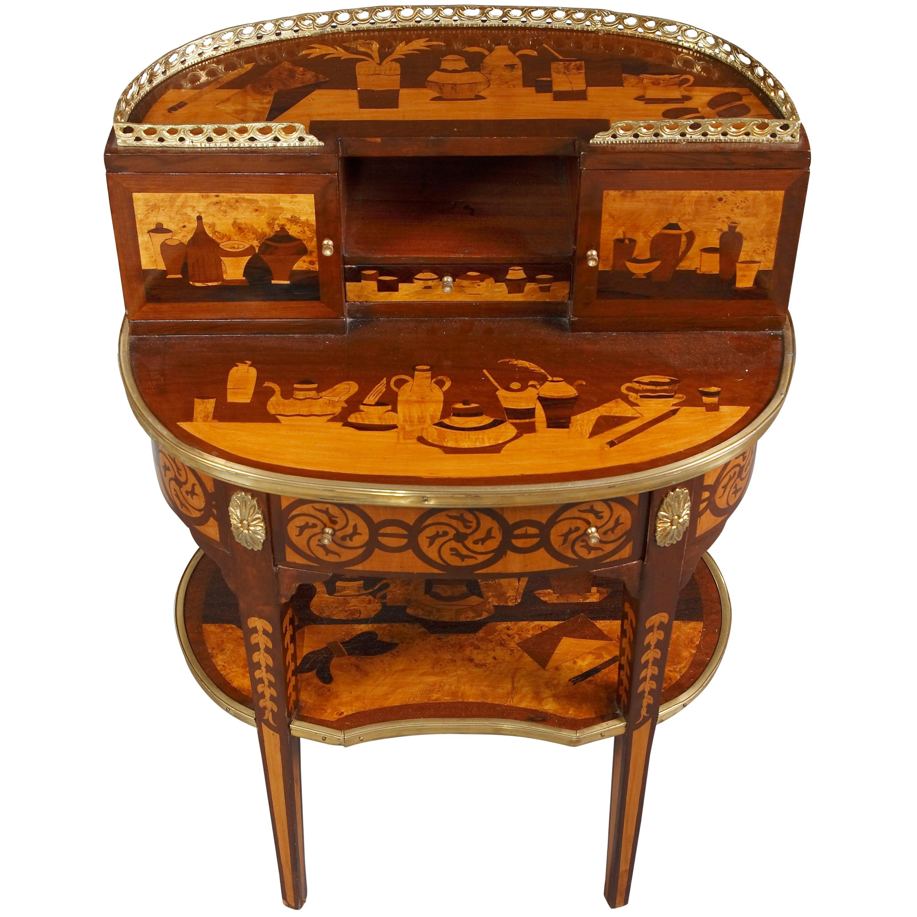 20th Century Louis XVI Style Secretaire after Charles Topino For Sale