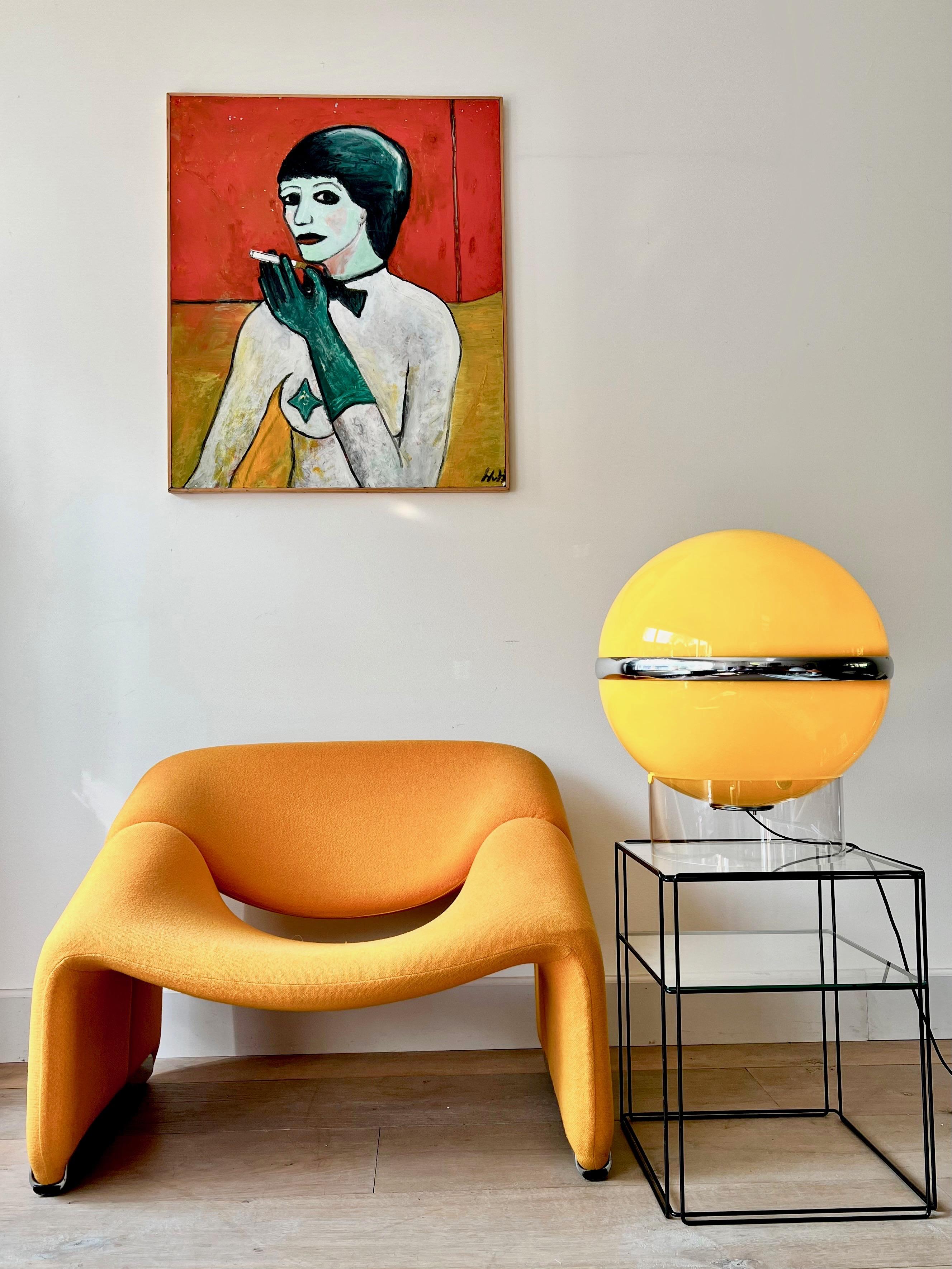 20th century lounge chair Groovy, model F598, by Pierre Paulin for Artifort 3