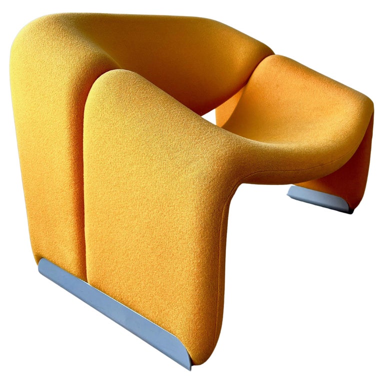 Pierre Paulin for Artifort Groovy chair model F598, 1980, offered by Mister Parker | Vintage Design