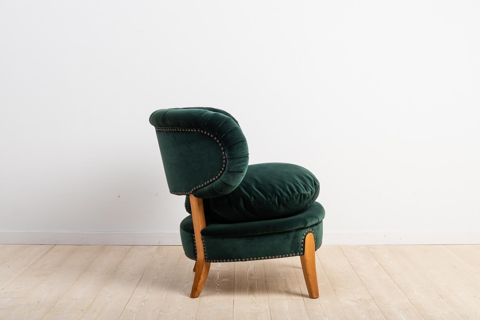 Mid-Century Modern 20th Century Lounge Chair Schultz by Otto Schultz