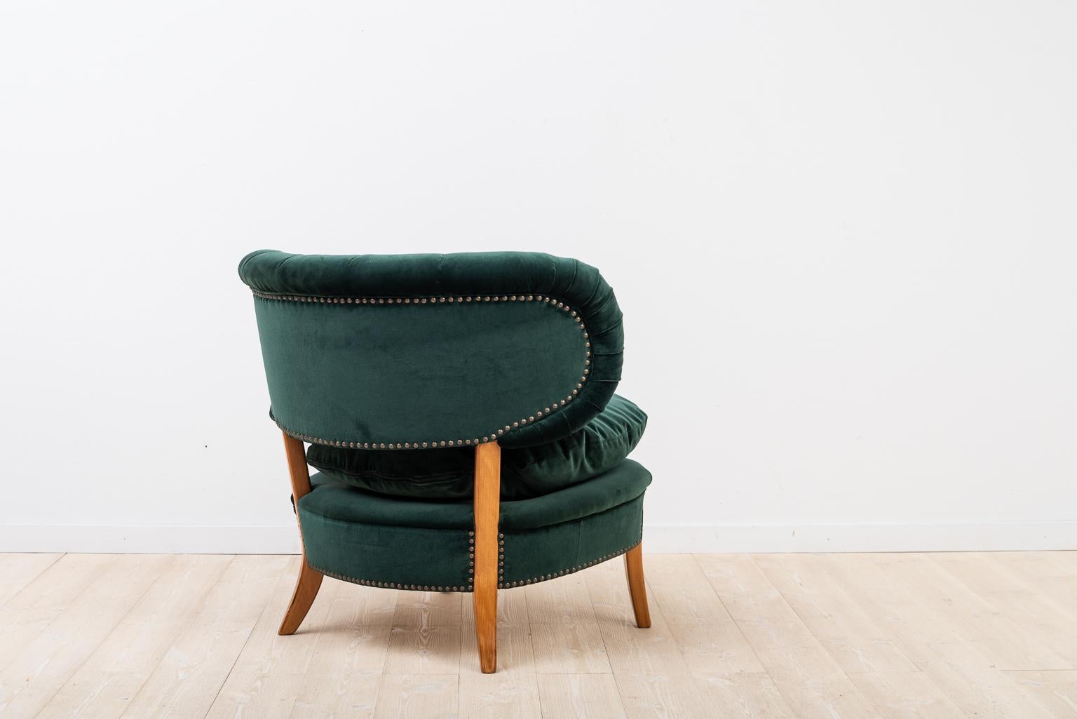 Mid-20th Century 20th Century Lounge Chair Schultz by Otto Schultz