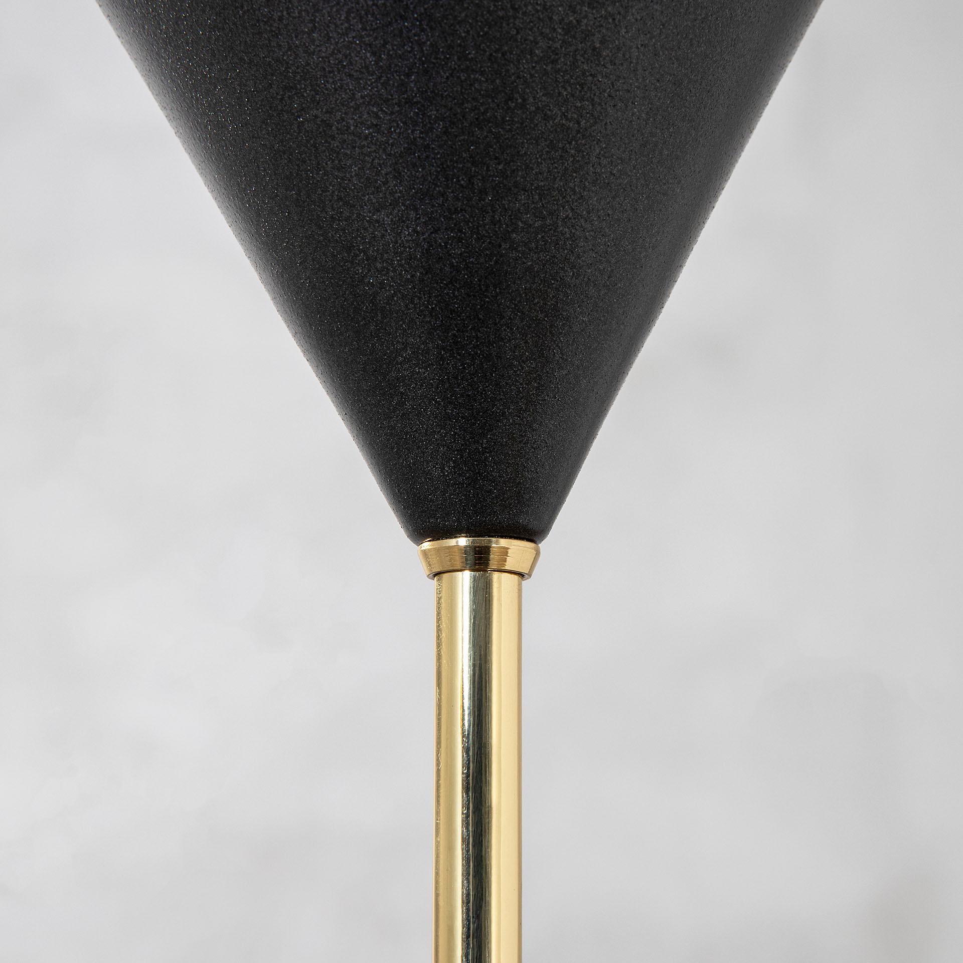 Italian 20th Century, Luigi Caccia Dominioni for Azucena Floor Lamp mod. LTE5 Imbuto For Sale