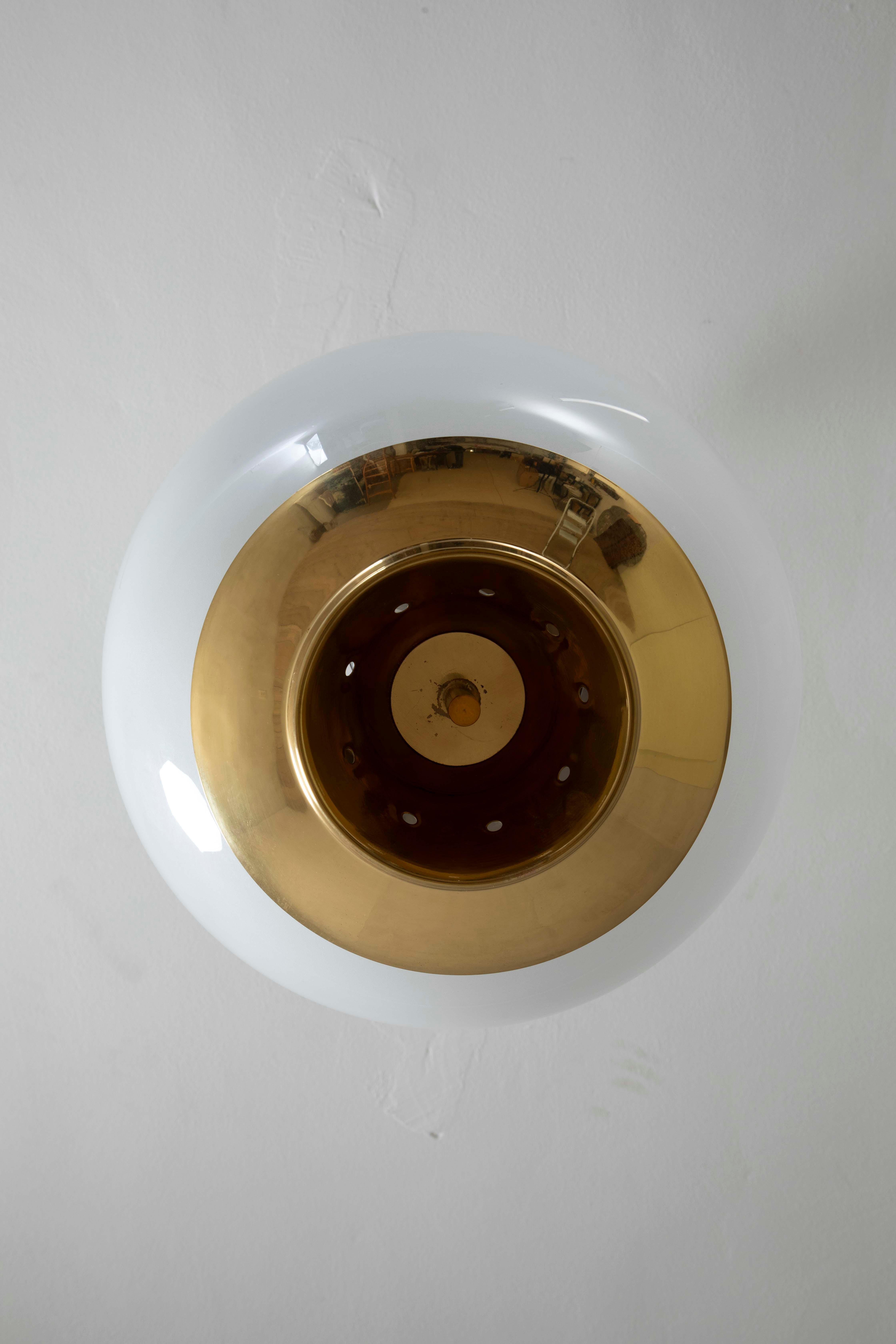 20th Century, Luigi Caccia Dominioni for Azucena Pair of Pendant Lamp mod. LS 2 in vendita 4