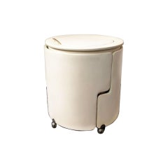 20th Century Luigi Massoni for Poltrona Frau Dilly Dally Leather Dressing Table