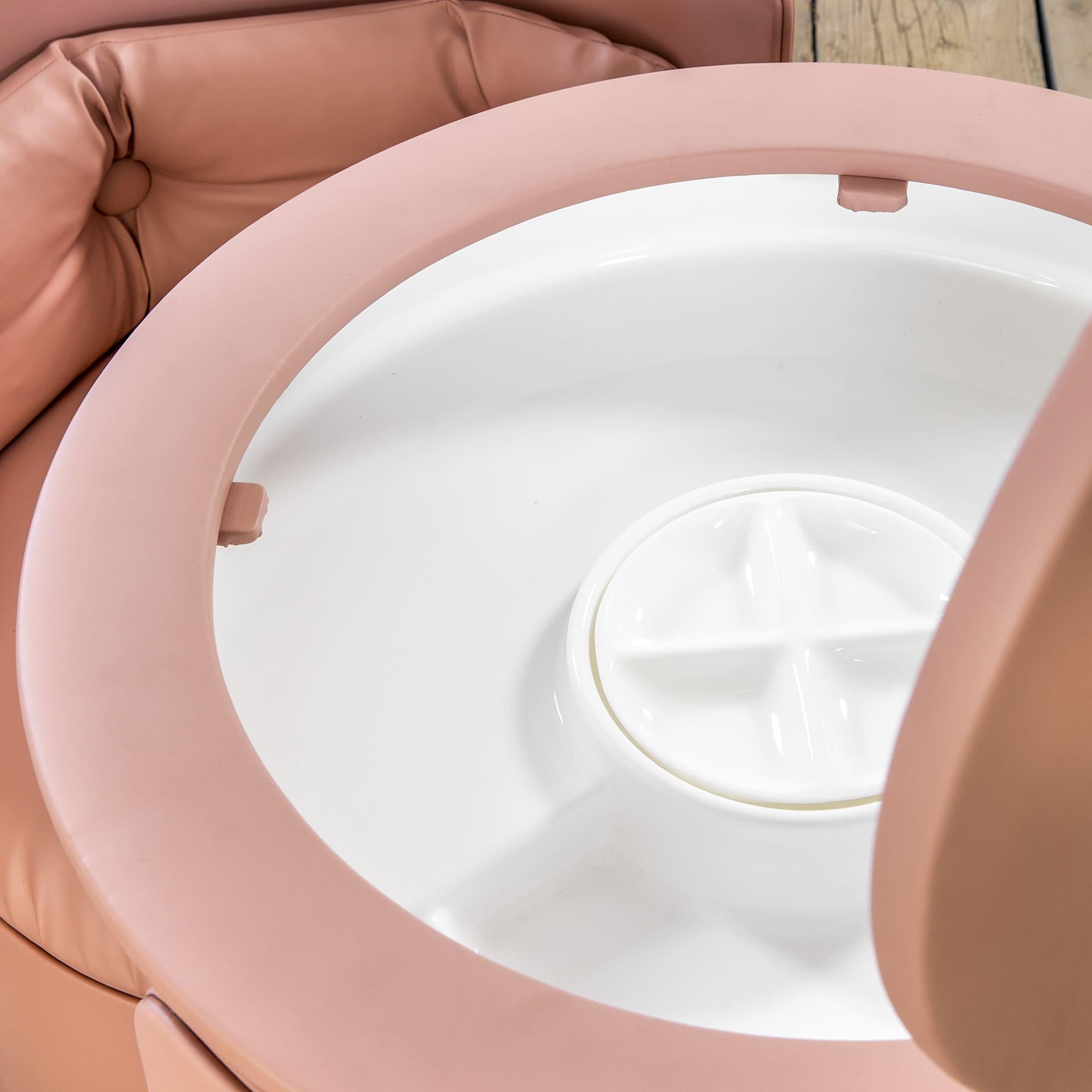 Tavolino da toilette Dilly Dally Vanitiy del XX secolo di Luigi Massoni per Poltrona Frau in vendita 1