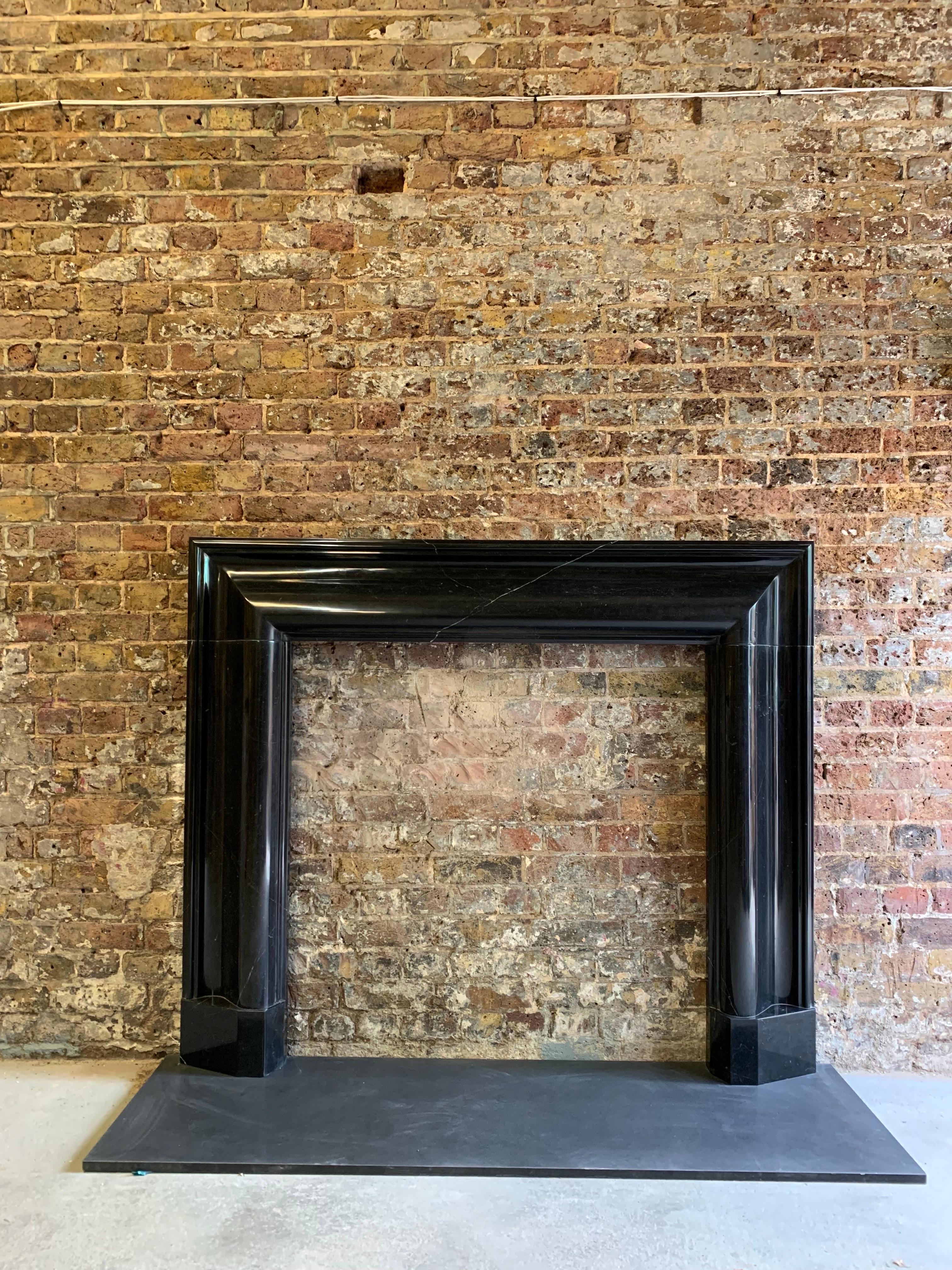 20th Century, Mable Bolection Fireplace Surround 5