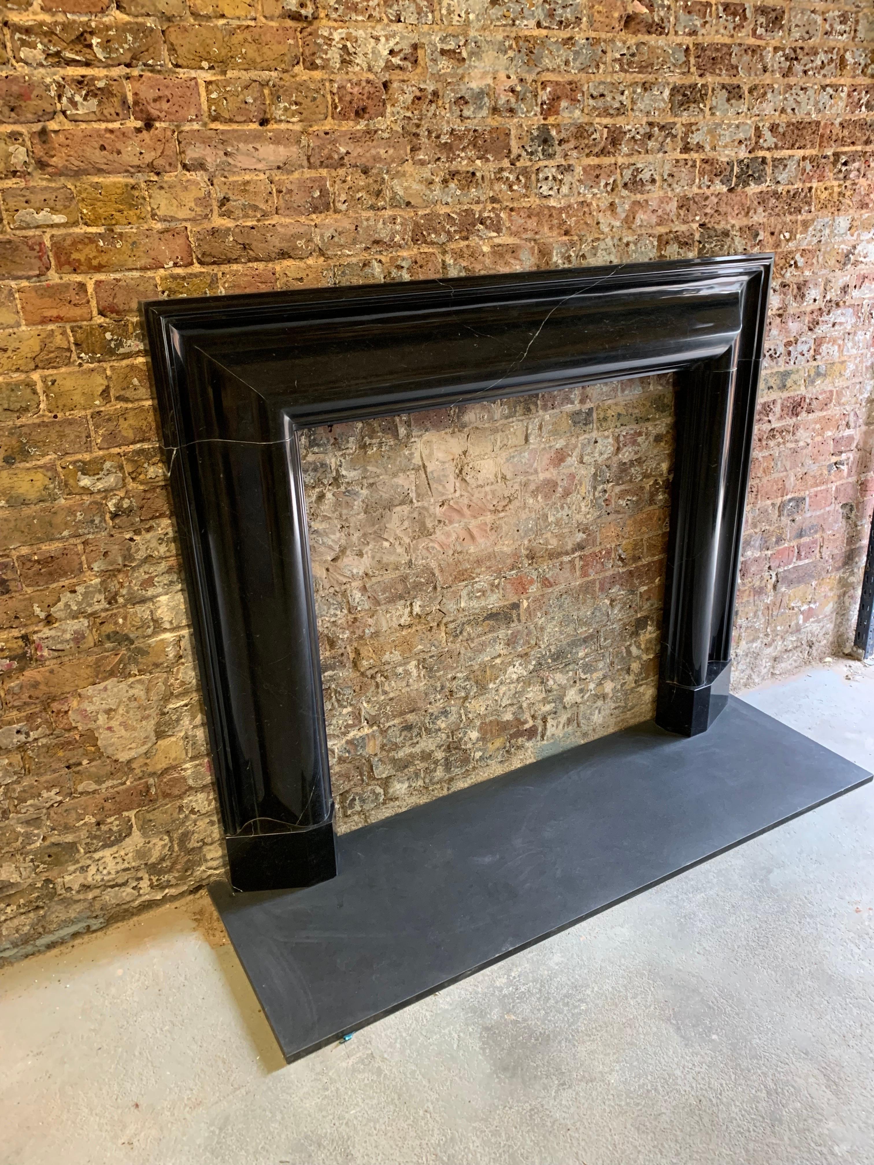 20th Century, Mable Bolection Fireplace Surround In Good Condition In London, GB