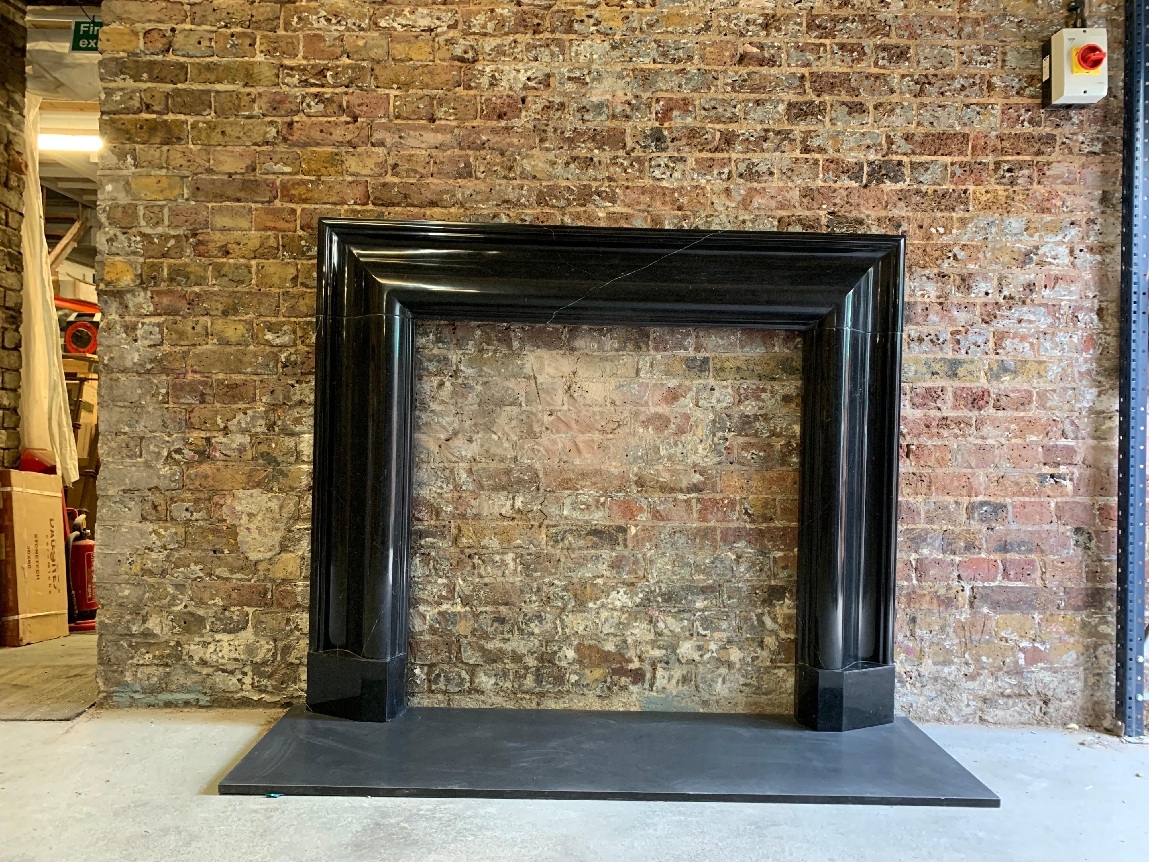 20th Century, Mable Bolection Fireplace Surround 1
